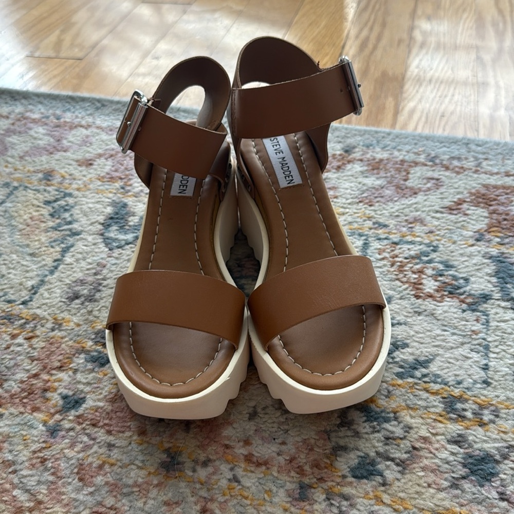 Steve Madden Keanu Platform Sandals - Picture 3 of 5